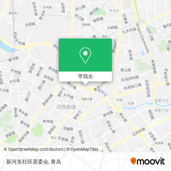 新河东社区居委会地图