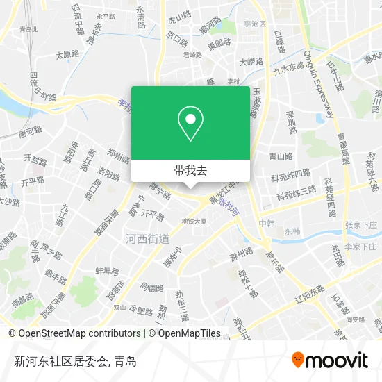 新河东社区居委会地图
