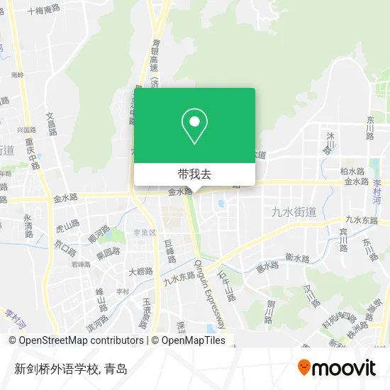 新剑桥外语学校地图