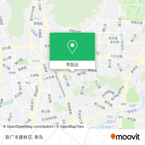 新广丰建材店地图