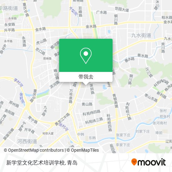 新学堂文化艺术培训学校地图