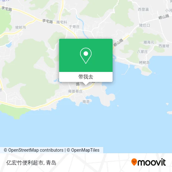 亿宏竹便利超市地图