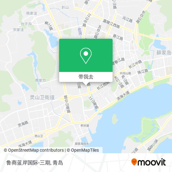鲁商蓝岸国际-三期地图