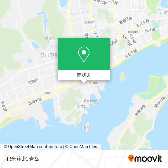 积米崖北地图