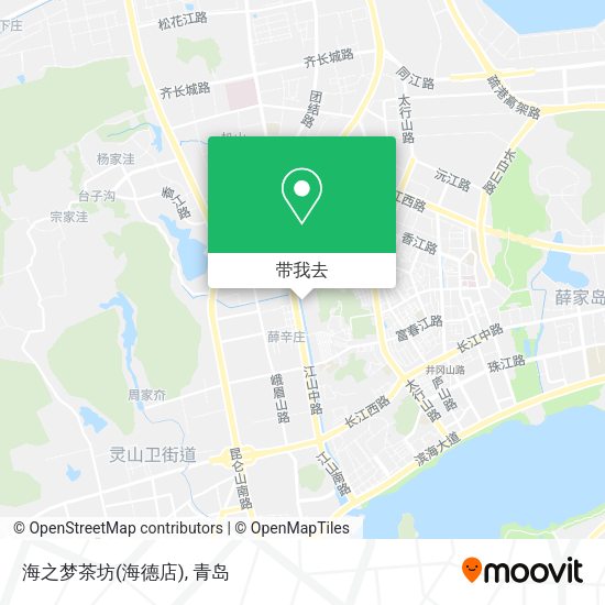 海之梦茶坊(海德店)地图