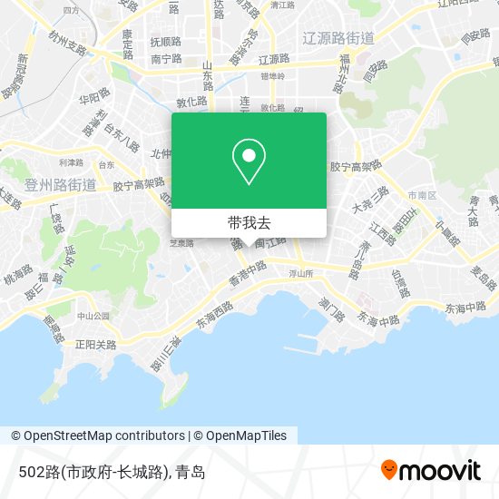 502路(市政府-长城路)地图