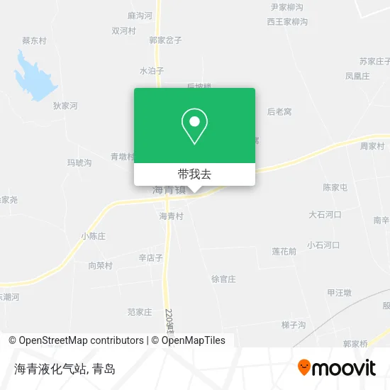 海青液化气站地图