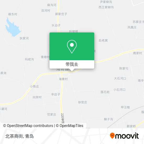 北茶商街地图
