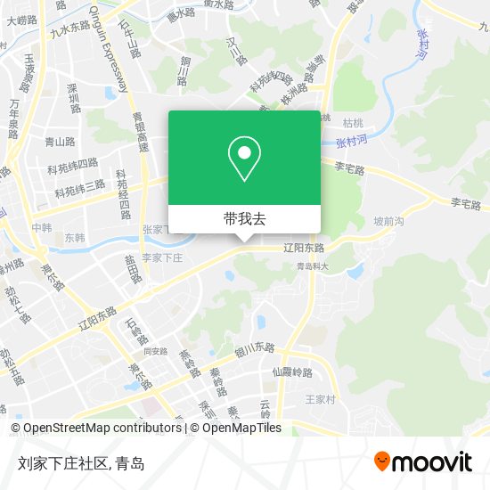 刘家下庄社区地图