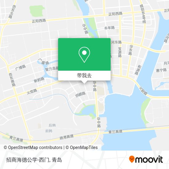 招商海德公学-西门地图