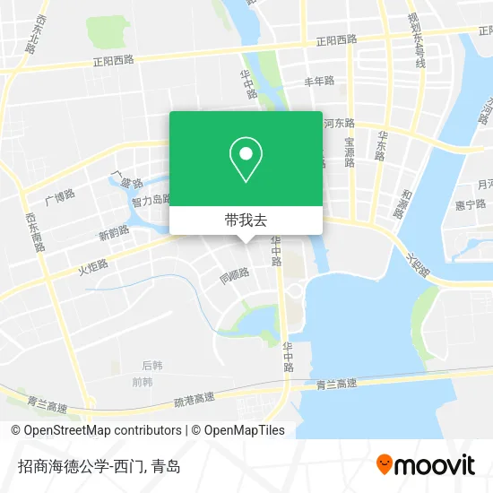 招商海德公学-西门地图