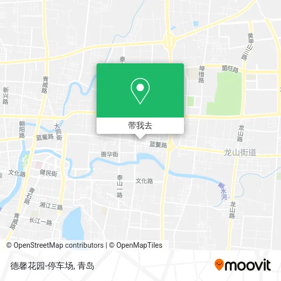 德馨花园-停车场地图