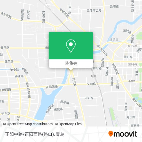 正阳中路/正阳西路(路口)地图