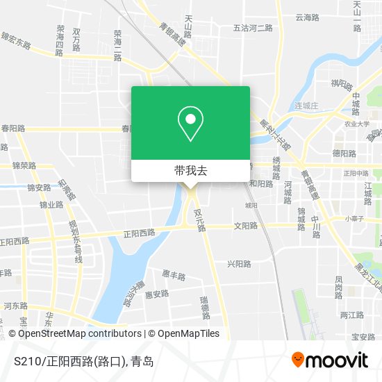 S210/正阳西路(路口)地图