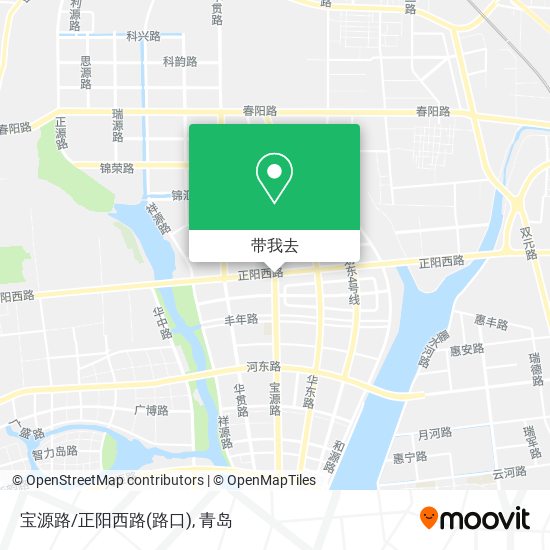 宝源路/正阳西路(路口)地图