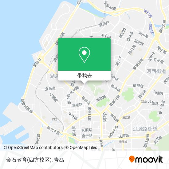 金石教育(四方校区)地图