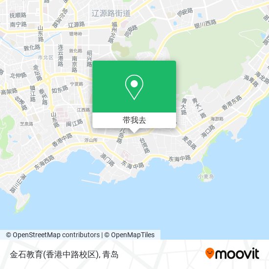 金石教育(香港中路校区)地图