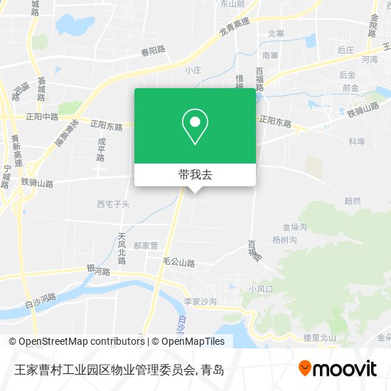 王家曹村工业园区物业管理委员会地图