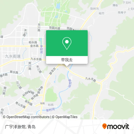 广宇泽旅馆地图