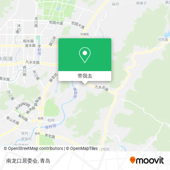 南龙口居委会地图