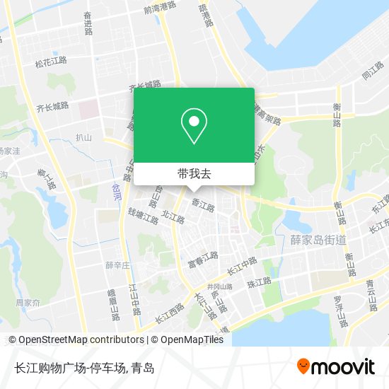 长江购物广场-停车场地图