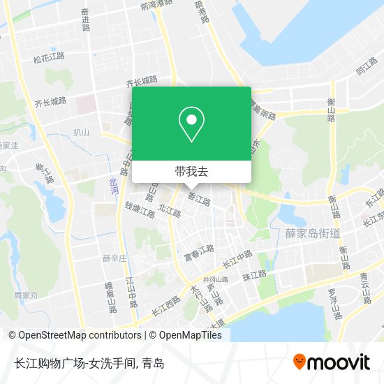 长江购物广场-女洗手间地图