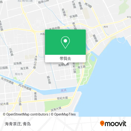 海青茶庄地图