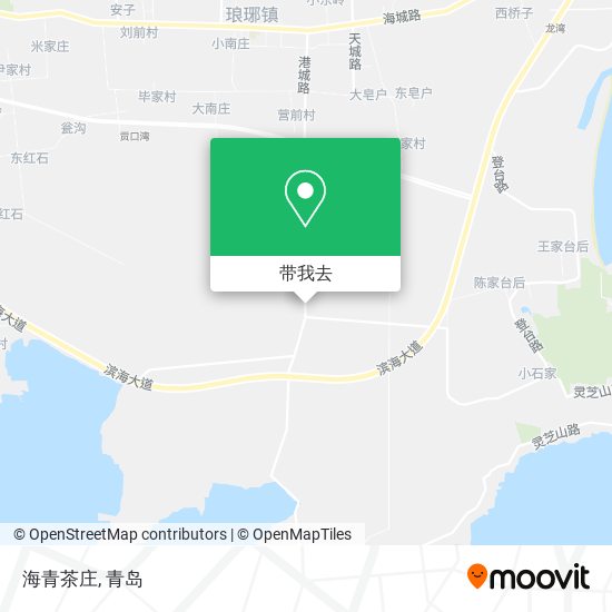 海青茶庄地图