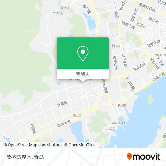 茂盛防腐木地图