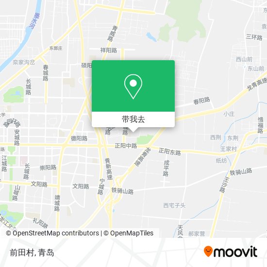 前田村地图