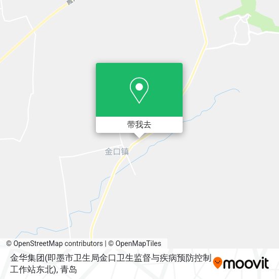 金华集团(即墨市卫生局金口卫生监督与疾病预防控制工作站东北)地图