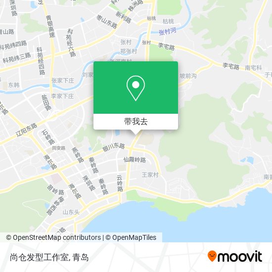 尚仓发型工作室地图