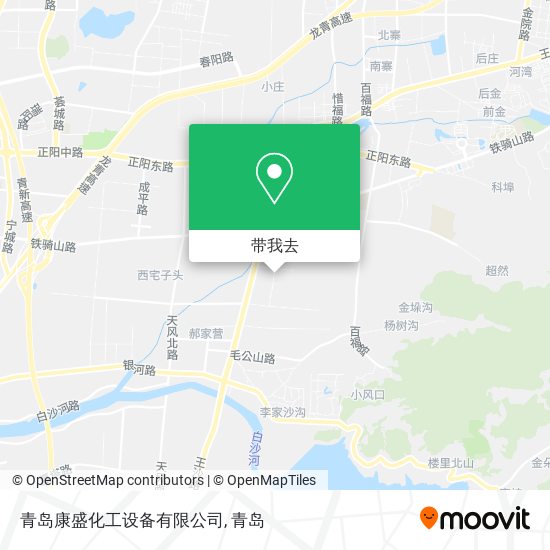 青岛康盛化工设备有限公司地图