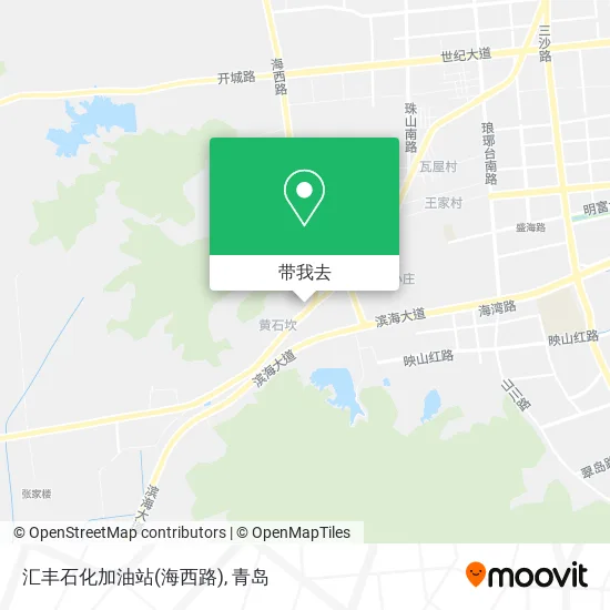 汇丰石化加油站(海西路)地图