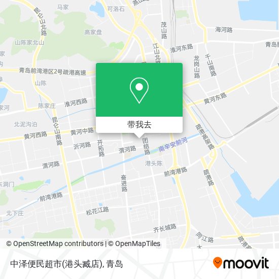 中泽便民超市(港头臧店)地图