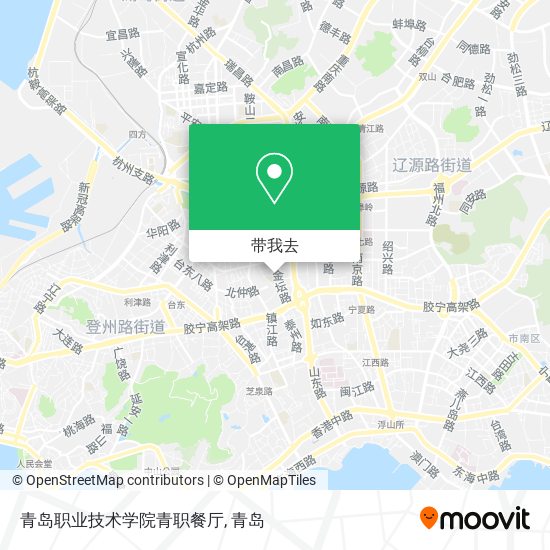 青岛职业技术学院青职餐厅地图