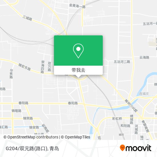 G204/双元路(路口)地图