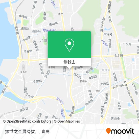 振世龙金属冷拔厂地图