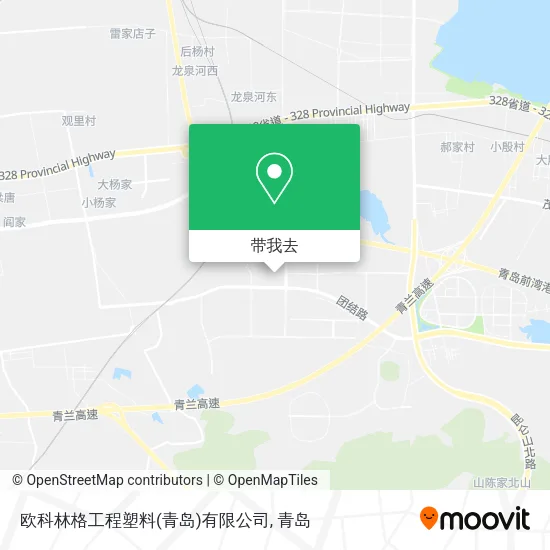 欧科林格工程塑料(青岛)有限公司地图