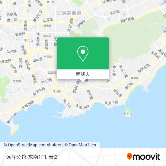 远洋公馆-东南1门地图