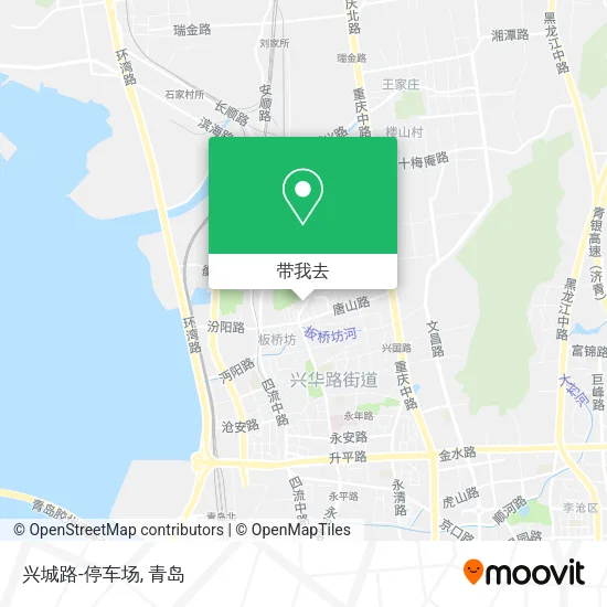 兴城路-停车场地图