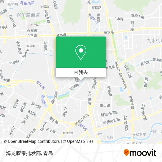 海龙胶带批发部地图