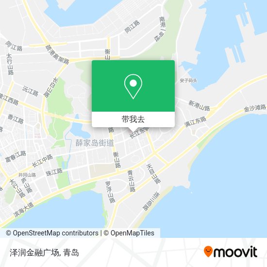 泽润金融广场地图