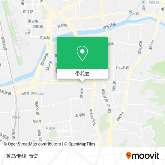 黄岛专线地图