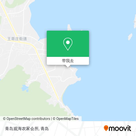 青岛观海农家会所地图