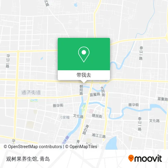 观树果养生馆地图