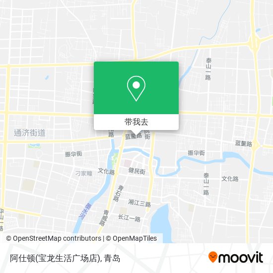 阿仕顿(宝龙生活广场店)地图
