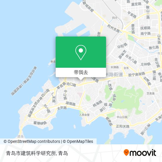 青岛市建筑科学研究所地图