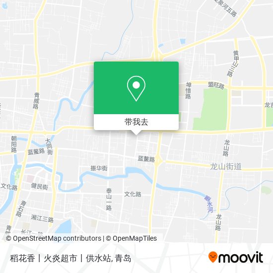 稻花香丨火炎超市丨供水站地图