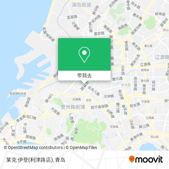 莱克·伊登(利津路店)地图